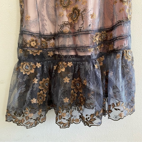 Sundance Lace Cardinal Embroidered Floral Dress - Picture 6 of 15